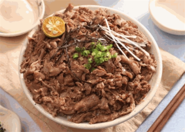 町丼烧肉丼饭