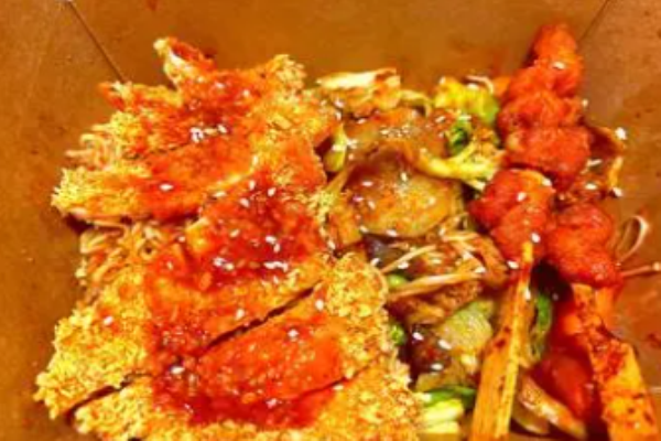 贵华嫂炸串拌饼