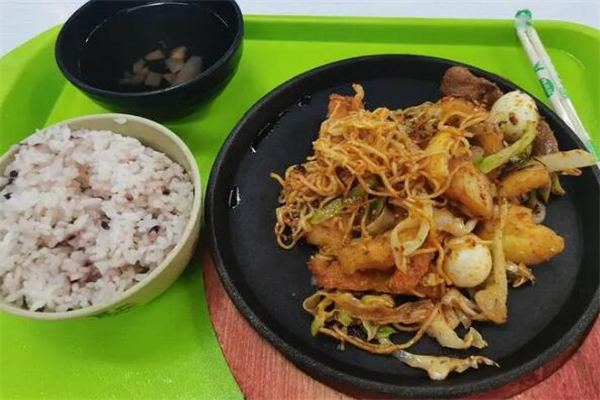 农大烤盘饭