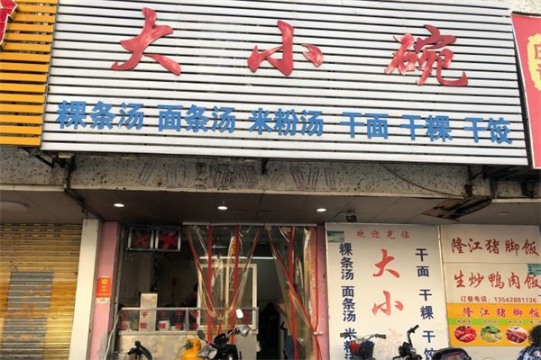 大小碗快餐招商加盟