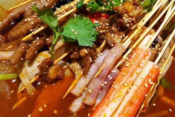 那串麻辣冷锅
