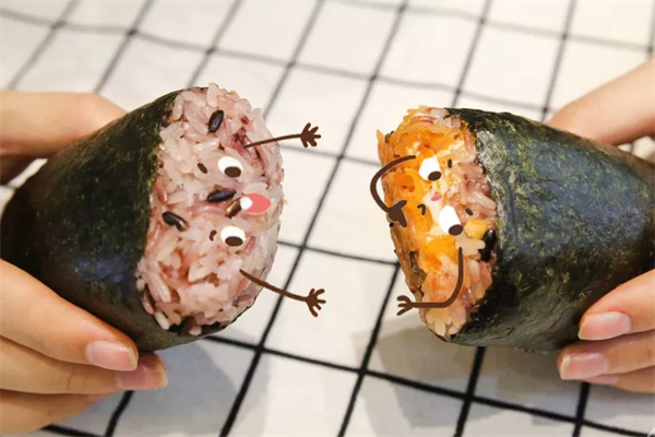 握在手心饭团