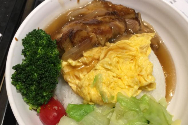 港扒记滑蛋饭扒饭