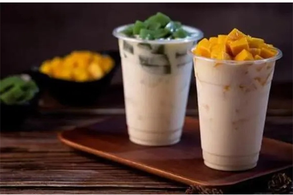 可口小站奶茶加盟