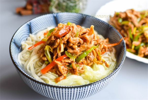 全椒启航肉丝面