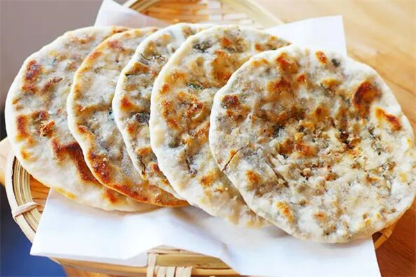 饼二郎梅菜扣肉饼