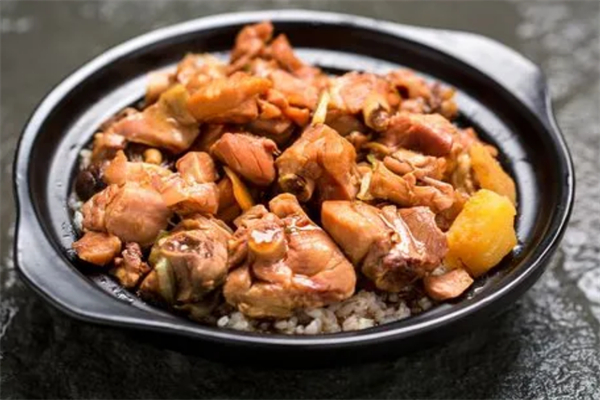 微陵黄焖鸡米饭