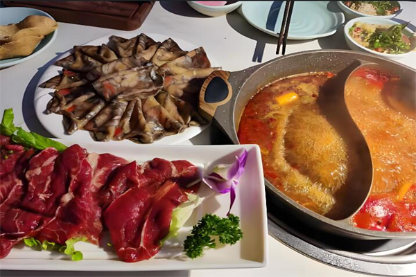 牛上天火锅