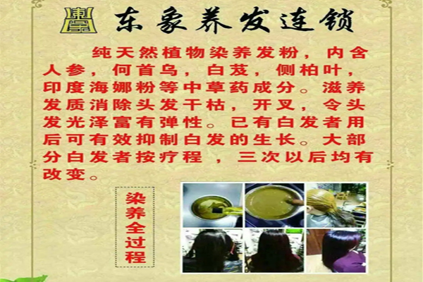 东象养发加盟