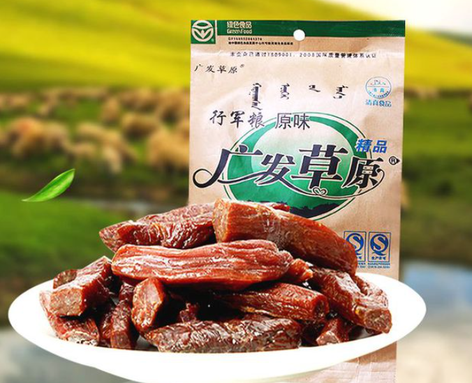 广发牛肉干