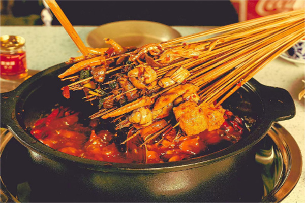 台炮串串香火锅