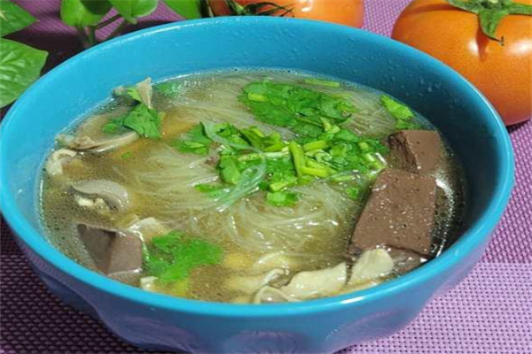 小厨娘鸭血粉丝汤