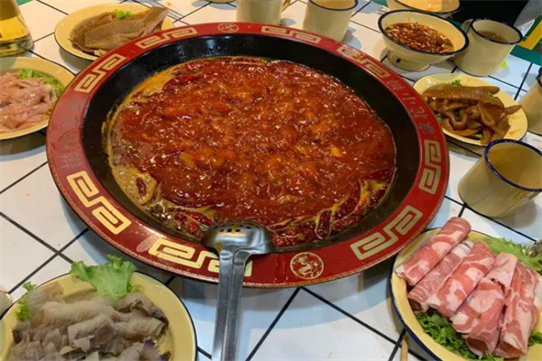 蓉记小回香小盘菜火锅