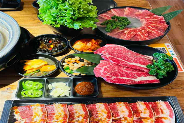 七仔牛黑牛烤肉料理