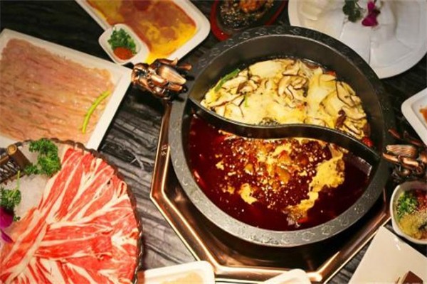 绿野牛肉火锅