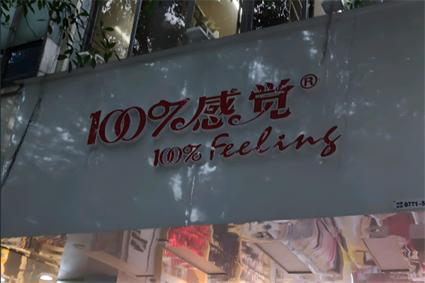 100百分百感觉内衣