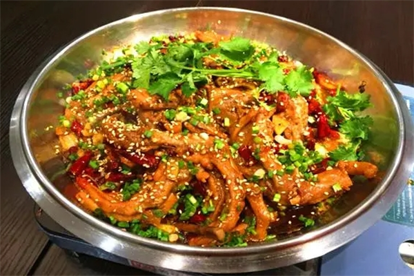 鸭爪王干锅鸭爪