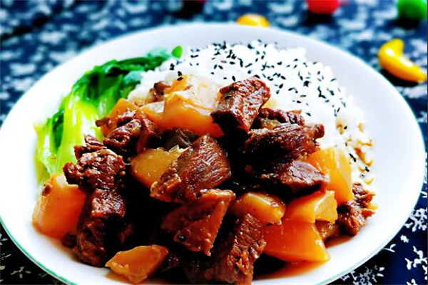 阿庆嫂牛肉饭