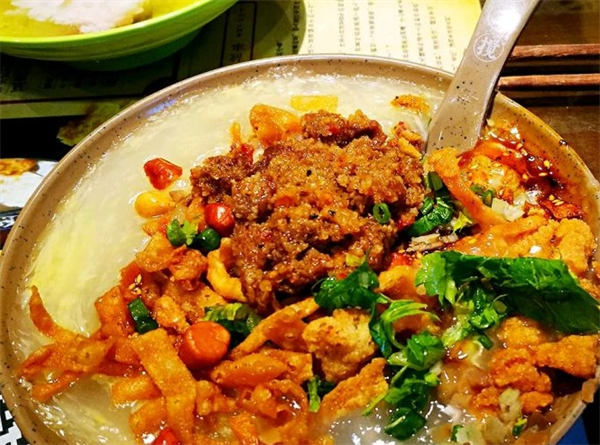搅三搅豆腐脑