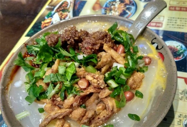 搅三搅豆腐脑