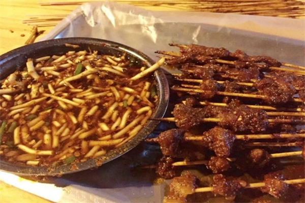 竹上签串烧