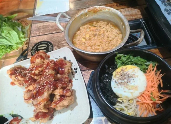 698韩式烤肉炸鸡