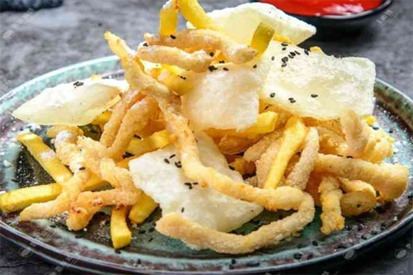 老味道鸡柳薯条年糕