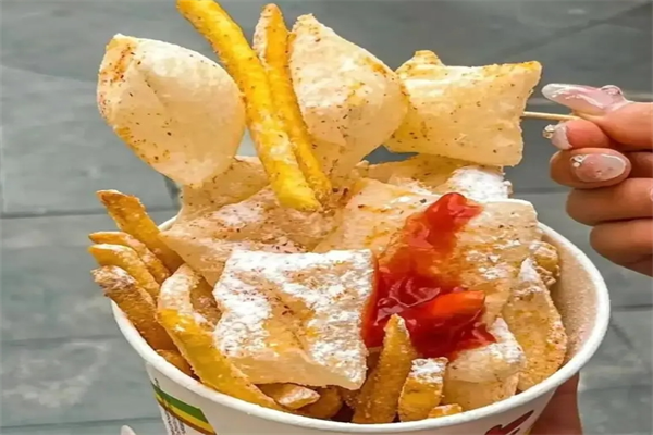 老味道鸡柳薯条年糕