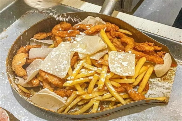 老味道鸡柳薯条年糕