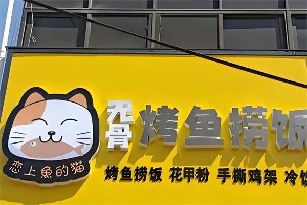 烤鱼捞饭恋上鱼的猫