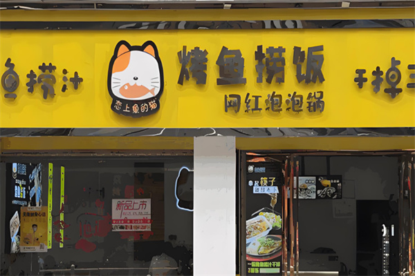 烤鱼捞饭恋上鱼的猫