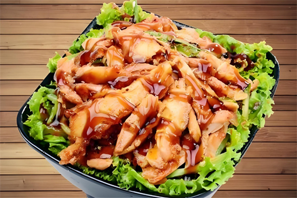 八两米烤肉拌饭