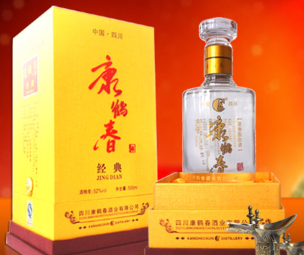 康鹤春白酒