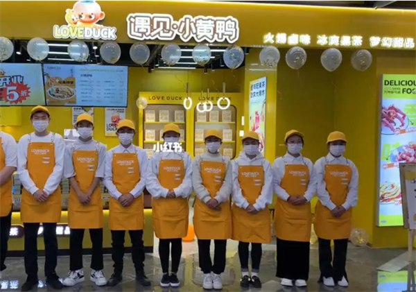 遇见小黄鸭