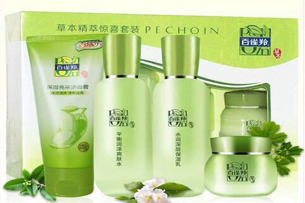 百雀羚化妆品加盟
