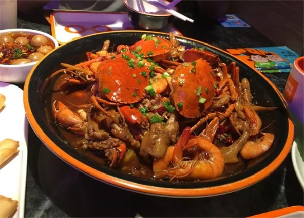 金蟹煌肉蟹煲