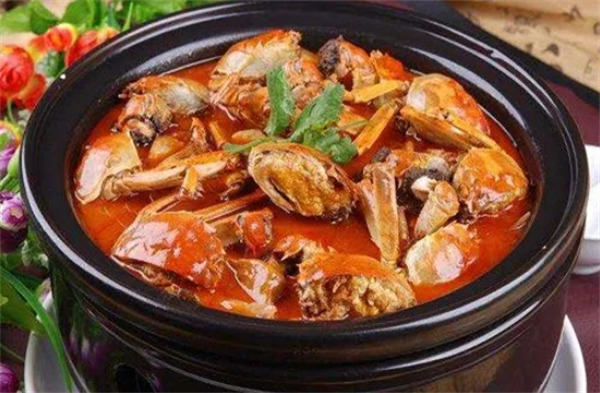 金蟹煌肉蟹煲