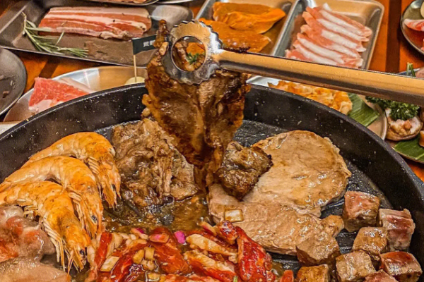 土予田营地烤肉