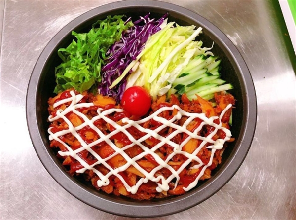 巧妈烤肉拌饭