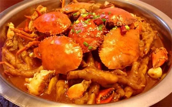 馋一胖肉蟹煲
