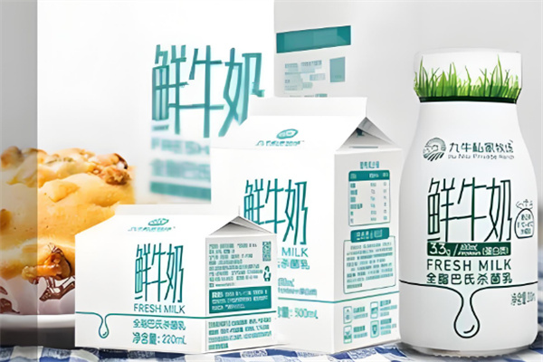 九牛巴氏鲜奶