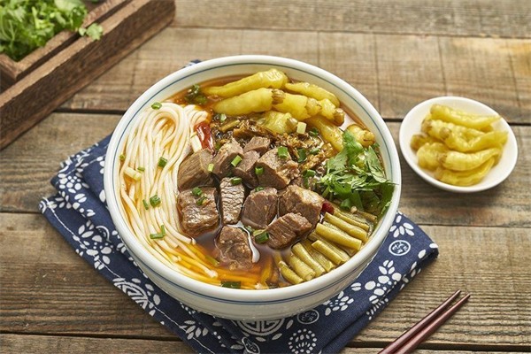 杰克椒泡椒牛肉米线