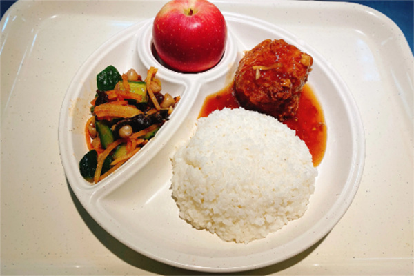 133狮子头排骨饭