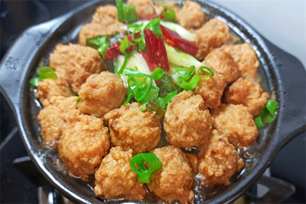 城角庄砂锅丸子