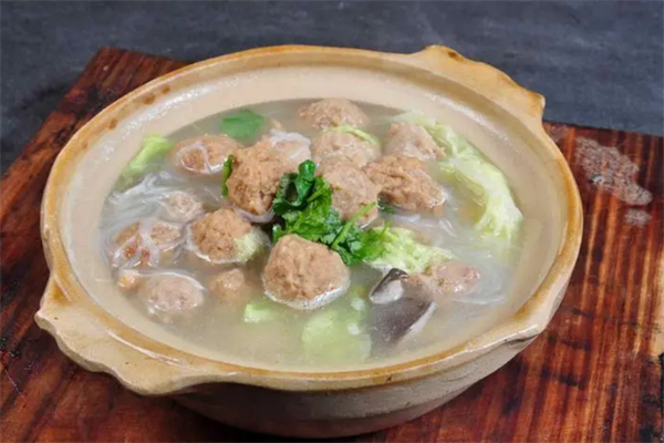 城角庄砂锅丸子