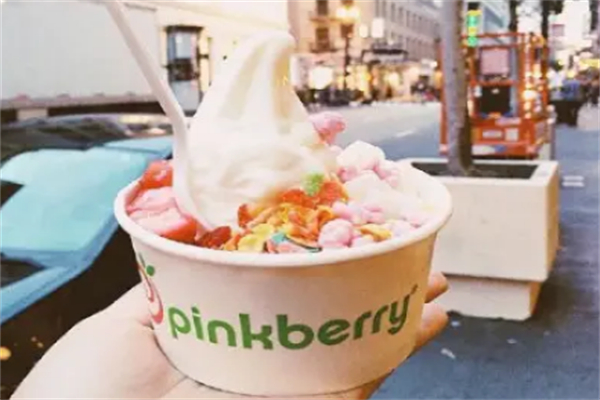 pinkberry冰激凌