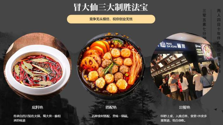 冒大仙鲜冒菜加盟