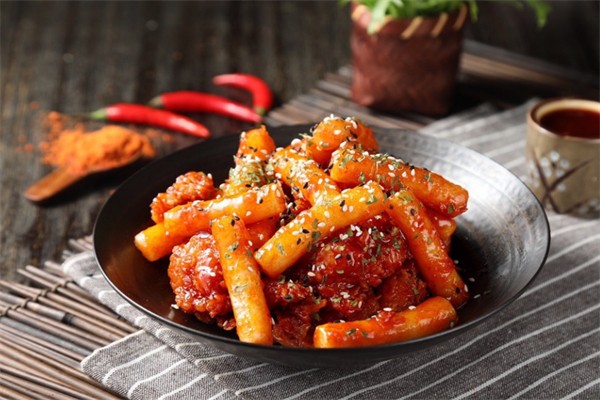 一汁韩式炸鸡年糕