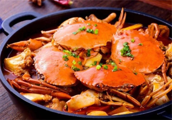 金福肉蟹煲