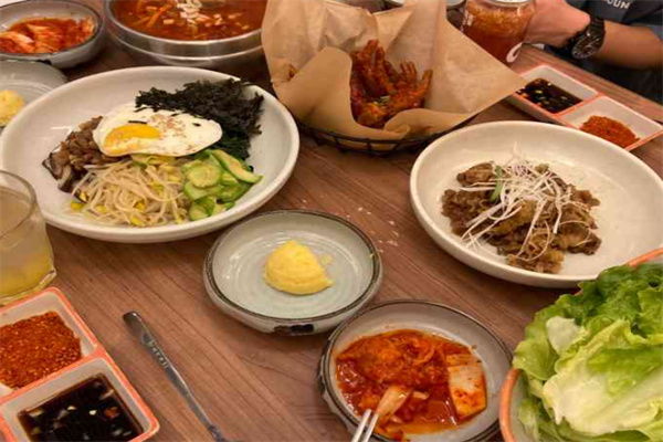 花集地韩国家饭